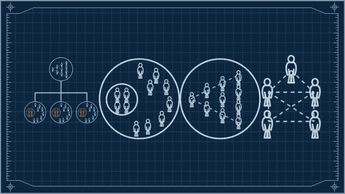Social structures - illustration